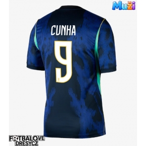 Brazílie Matheus Cunha #9 Venkovní Dres MS 2026 Krátký Rukáv